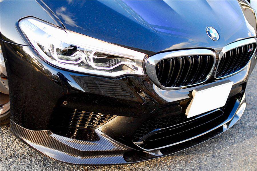 2018-2020 BMW F90 M5 And Competition D3 Style Carbon Fiber Front Lip (NOT LCI)