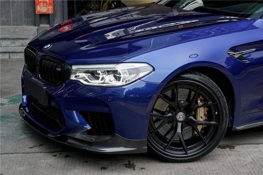 2018-2020 BMW F90 M5 And Competition D3 Style Carbon Fiber Front Lip (NOT LCI)