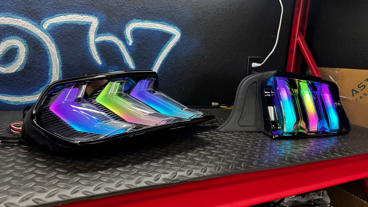 NTXGlow RGB Tail Lights (2015-2023 Ford Mustang)