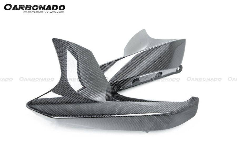 2018-2020 BMW F90 M5 And Competition MP Style Carbon Fiber Front Splitters (NOT LCI)