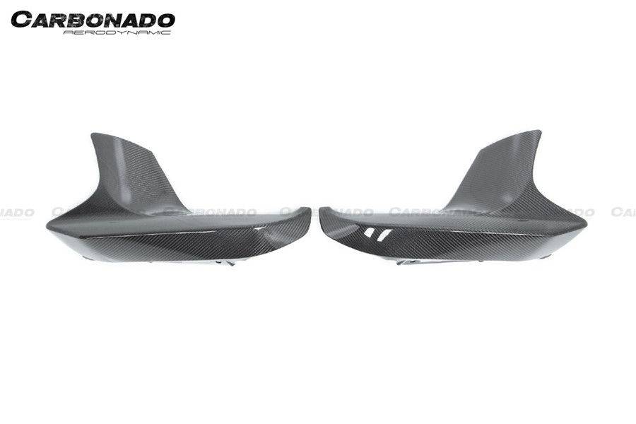 2018-2020 BMW F90 M5 And Competition MP Style Carbon Fiber Front Splitters (NOT LCI)