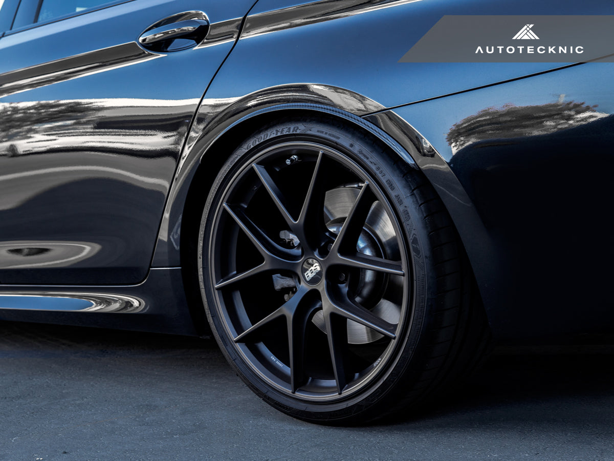 AutoTecknic Carbon Fiber Rear Wheel Arch Extension Set - BMW F90 M5