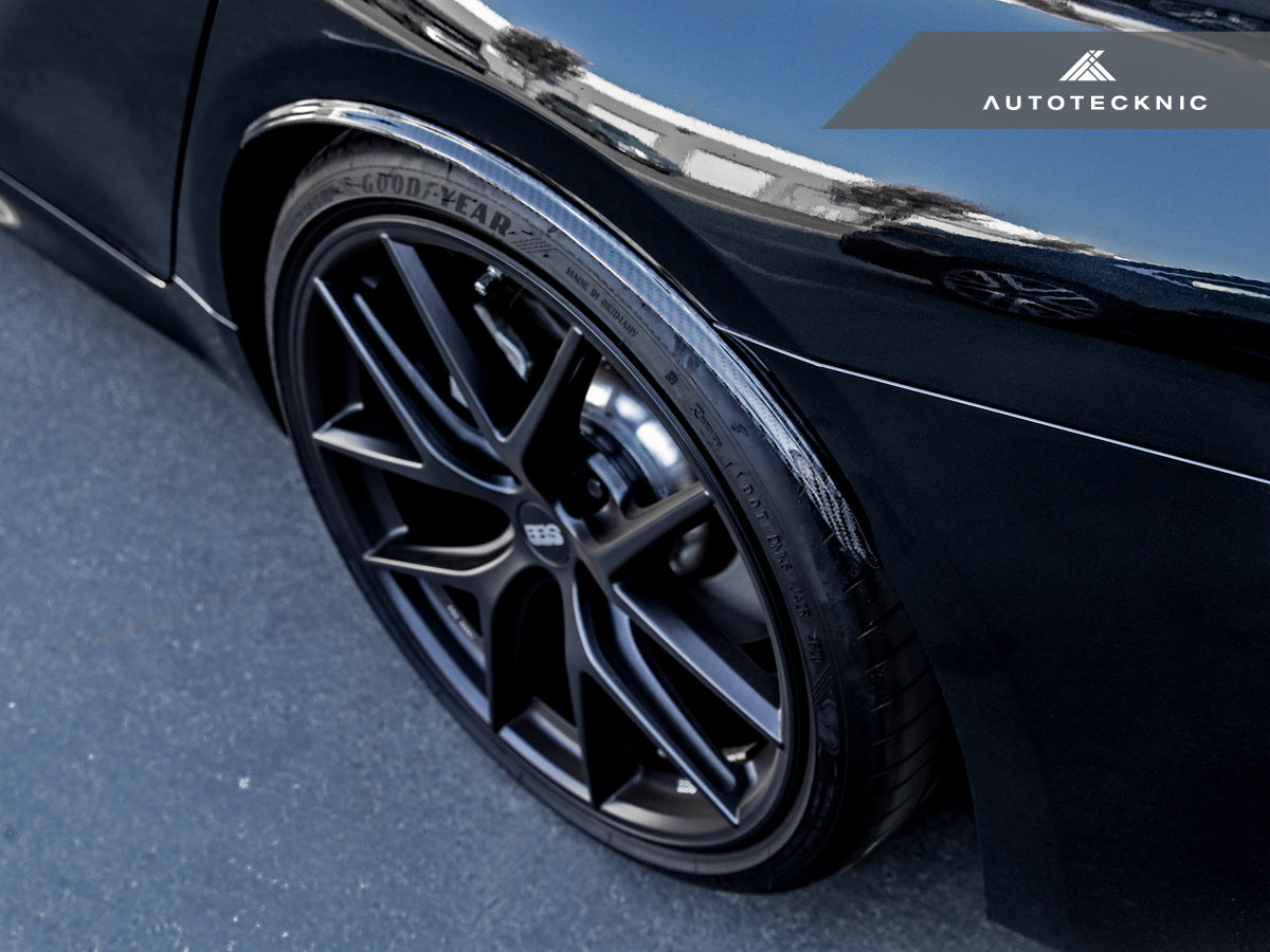 AutoTecknic Carbon Fiber Rear Wheel Arch Extension Set - BMW F90 M5