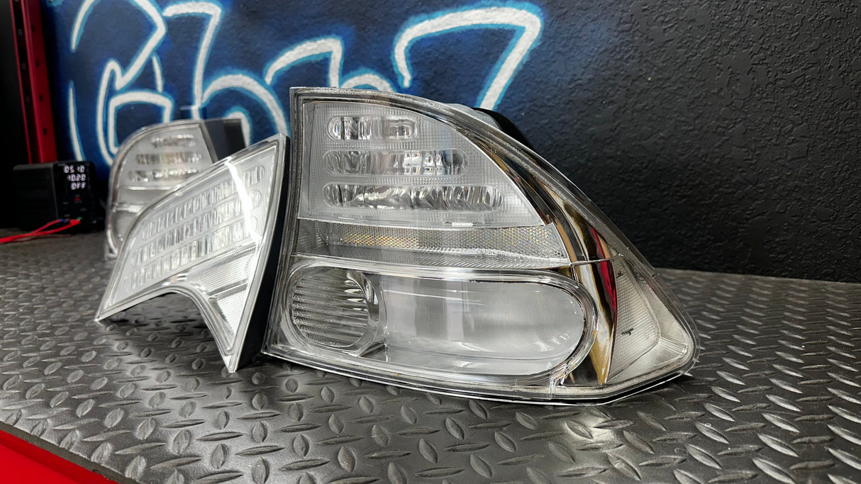 Custom 2006 2011 Honda Civic Sedan Clear Lens Oem Tail Lights