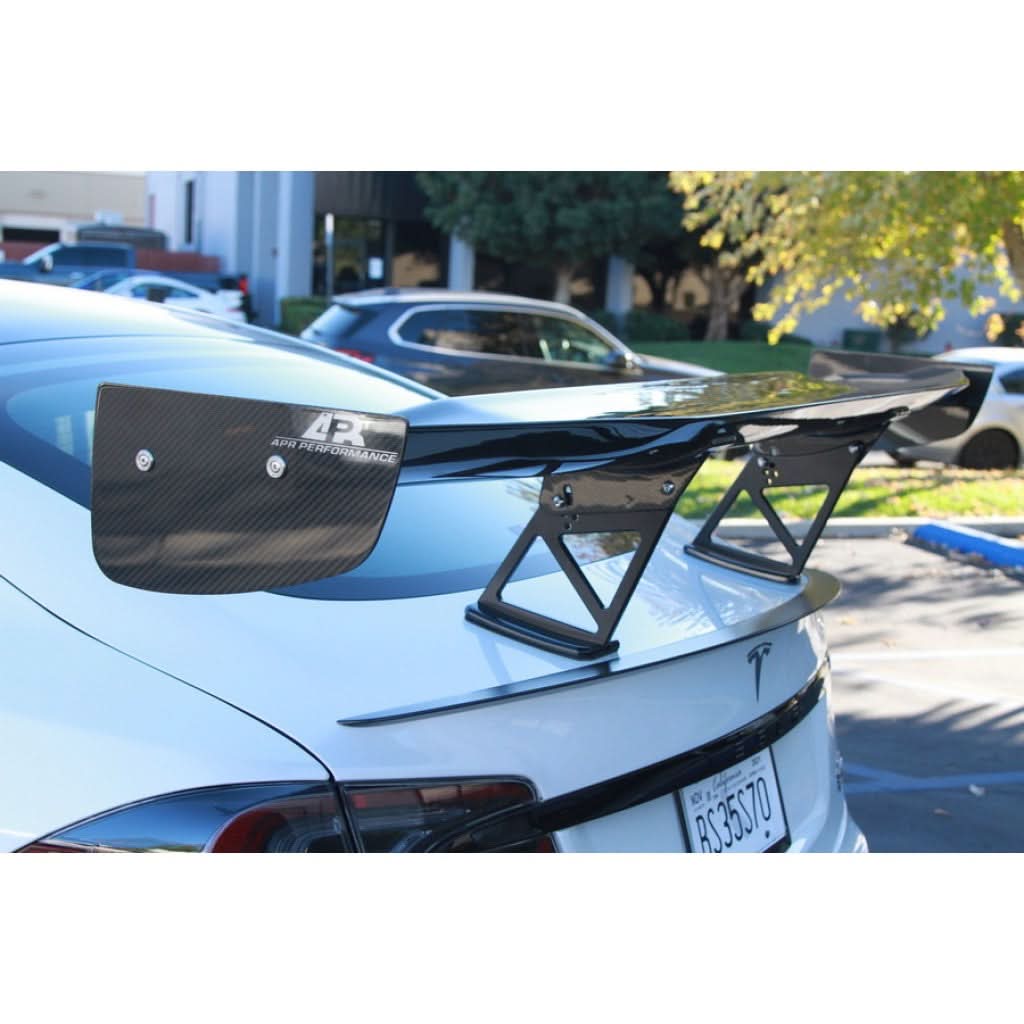 Tesla Model S Plaid GTC500 71" Carbon Fiber Adjustable Wing 2021 - Up