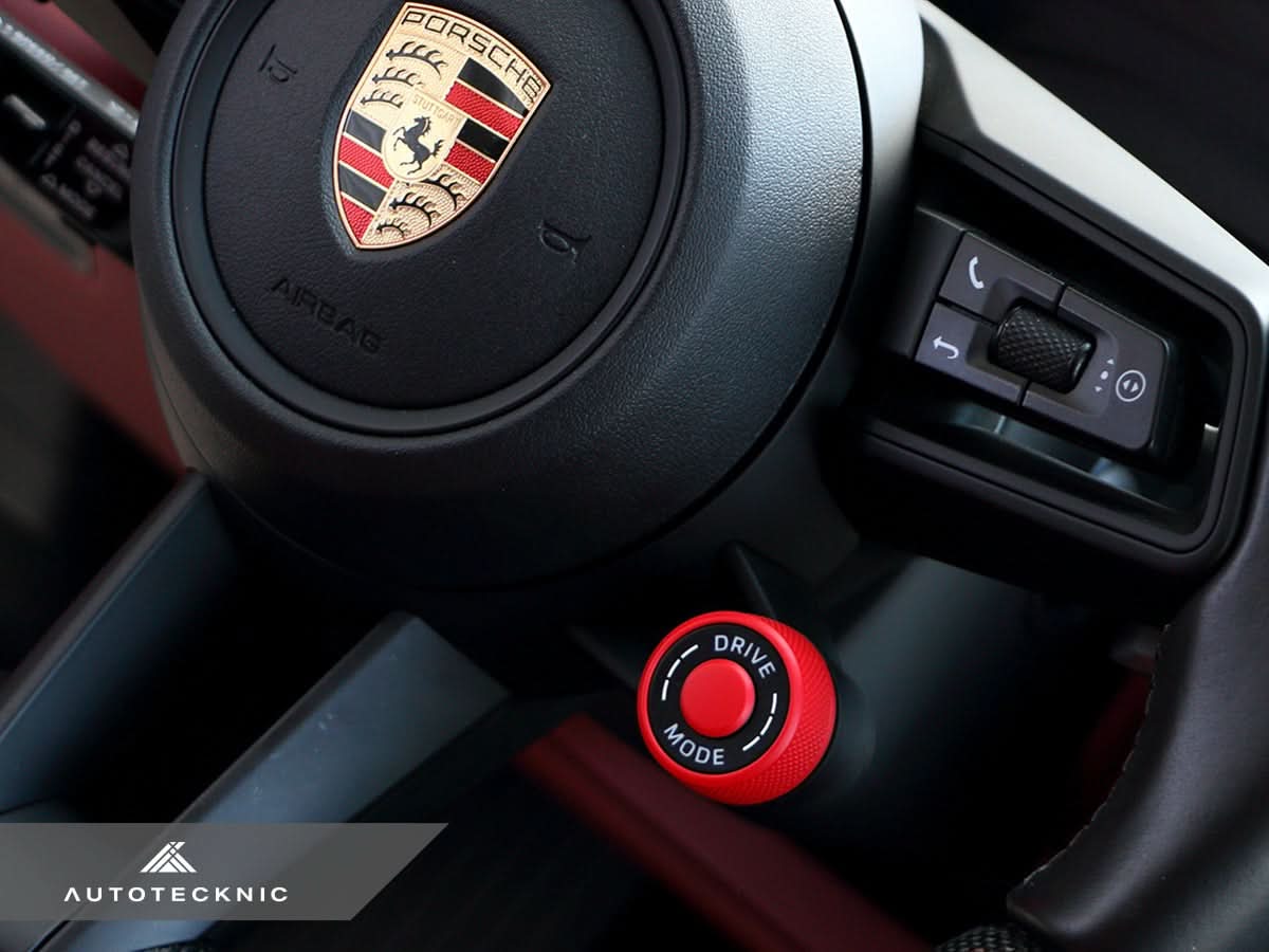 AutoTecknic Painted Drive Mode Selector Switch Dial - Porsche