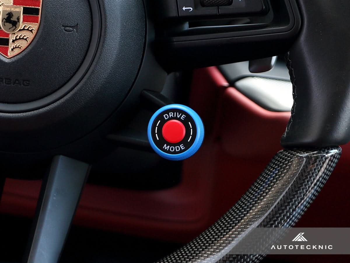 AutoTecknic Painted Drive Mode Selector Switch Dial - Porsche