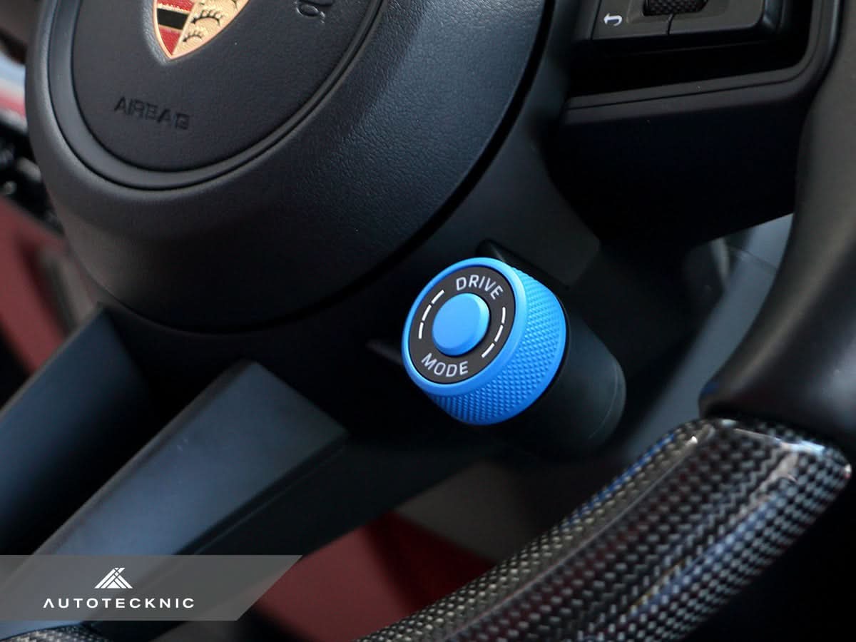 AutoTecknic Painted Drive Mode Selector Switch Dial - Porsche
