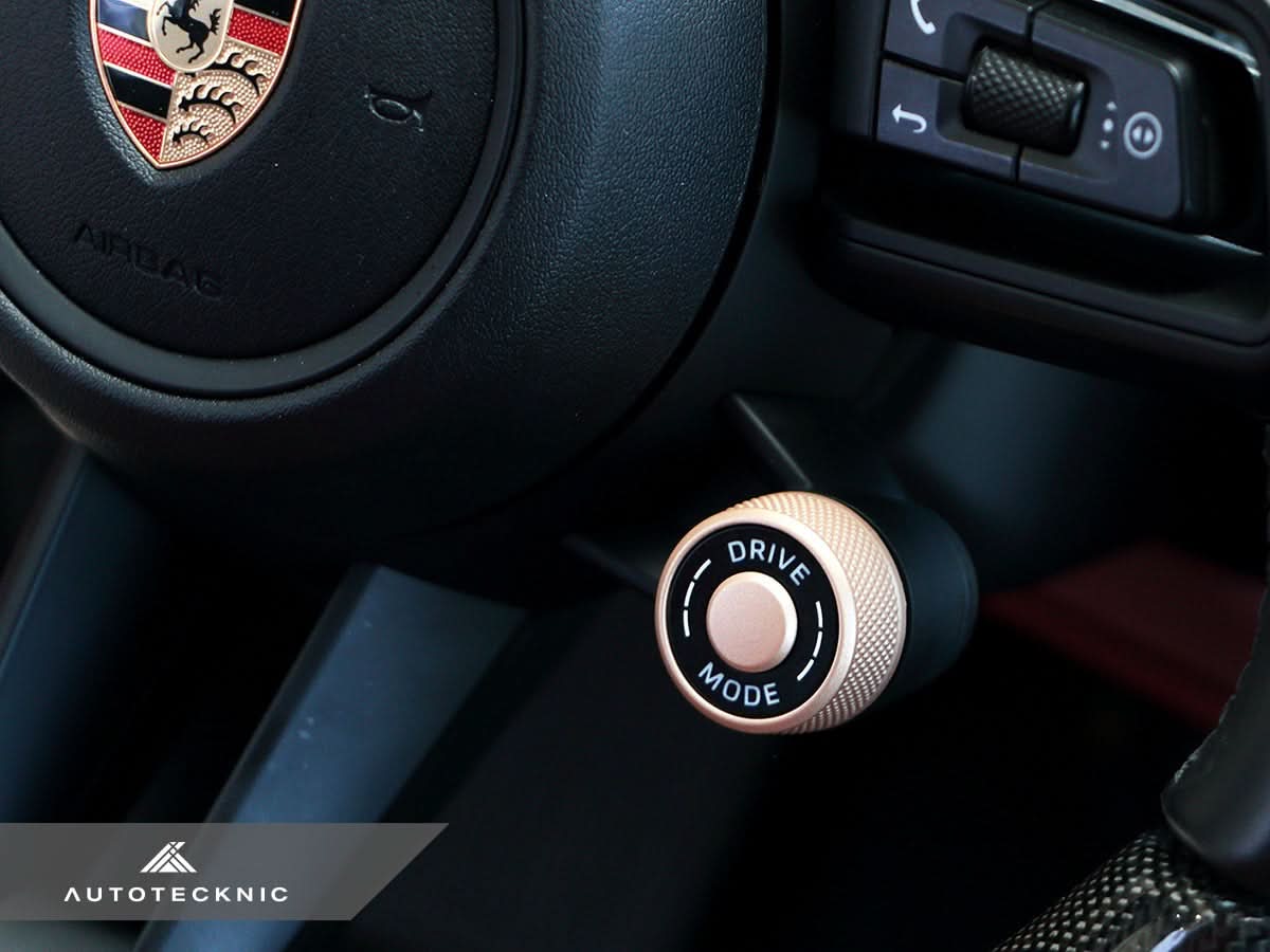 AutoTecknic Painted Drive Mode Selector Switch Dial - Porsche