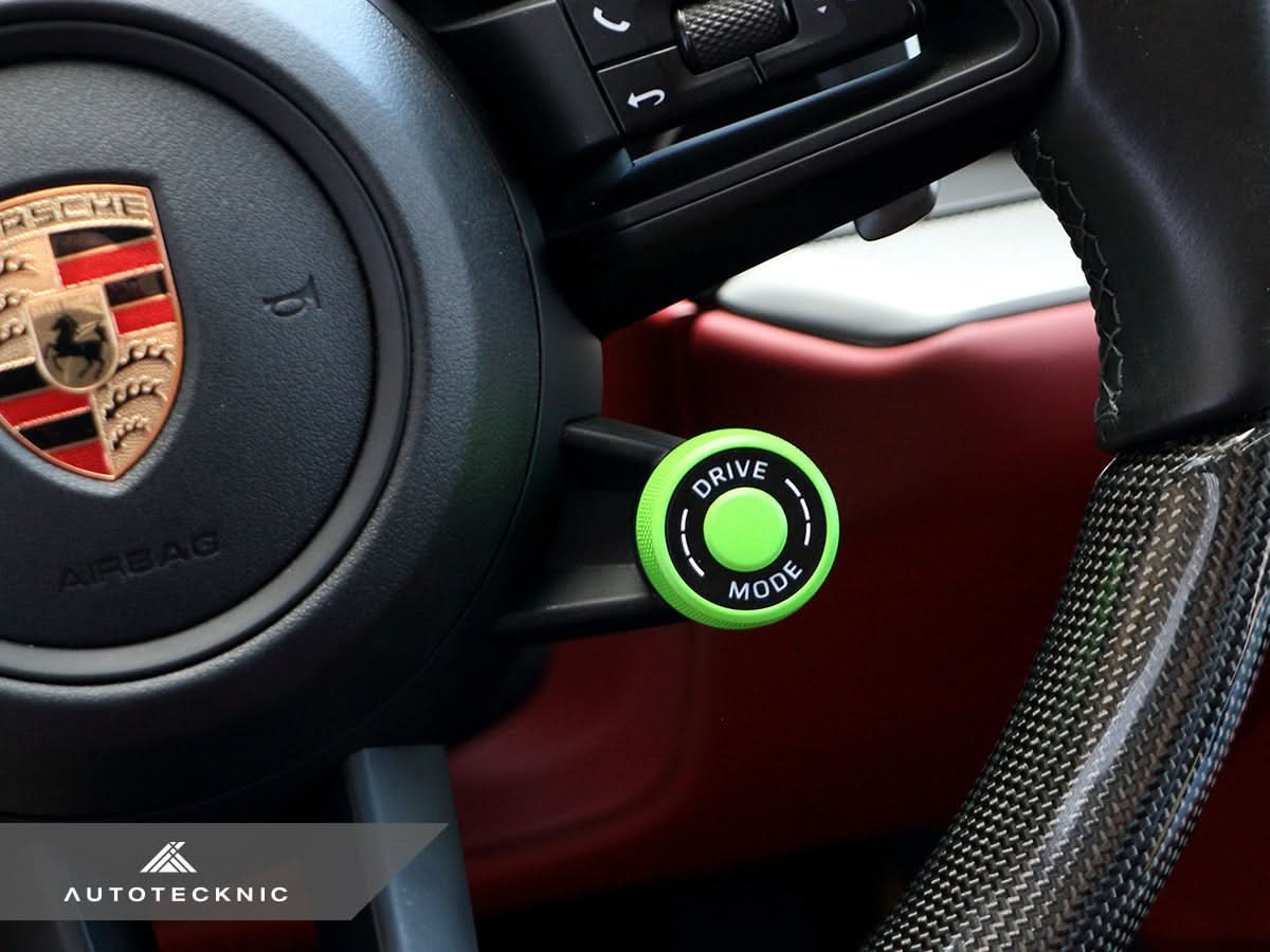 AutoTecknic Painted Drive Mode Selector Switch Dial - Porsche