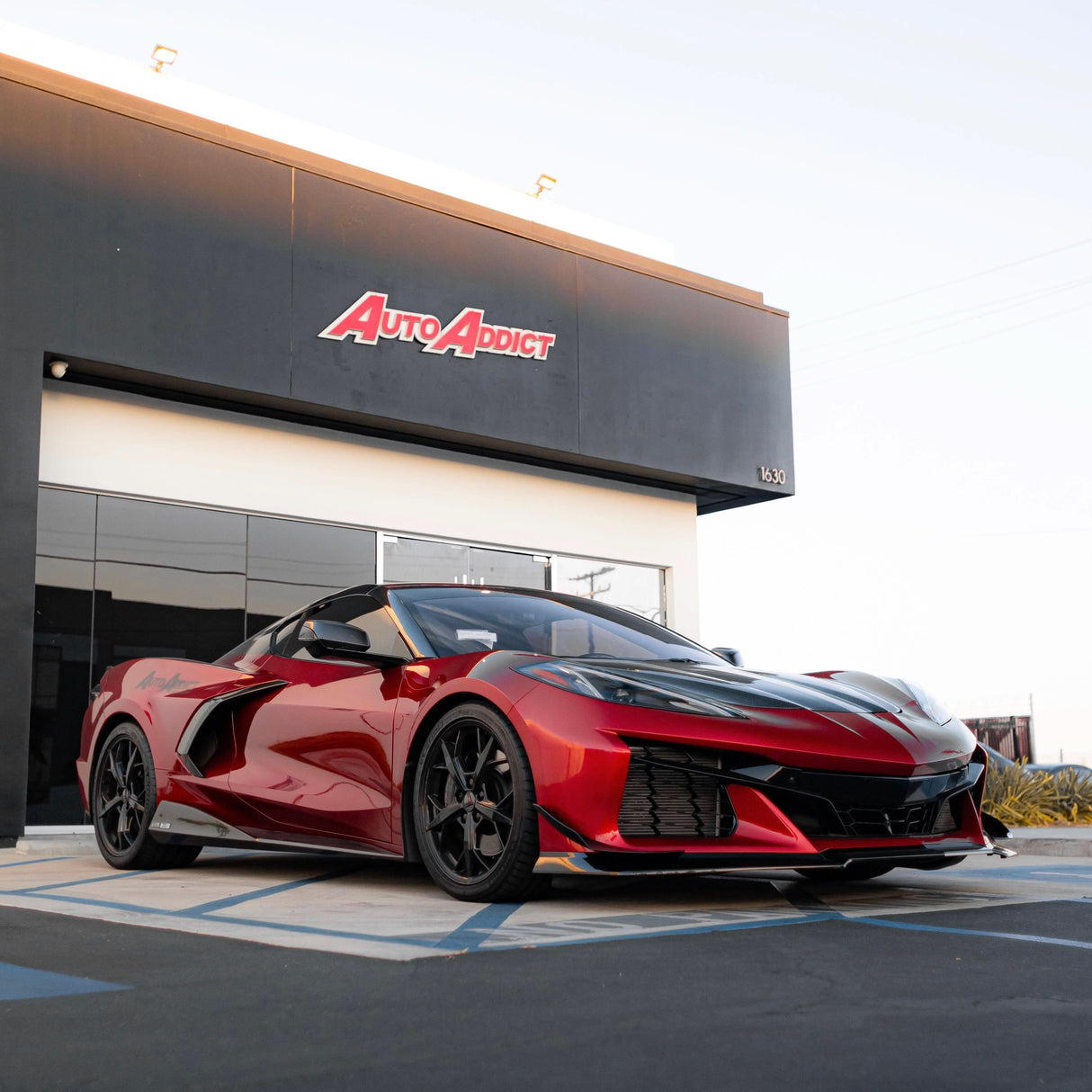 2020-2024 Corvette C8 Stingray Z06 Track Package 15pcs Full Conversion Front Bumper Body Kit