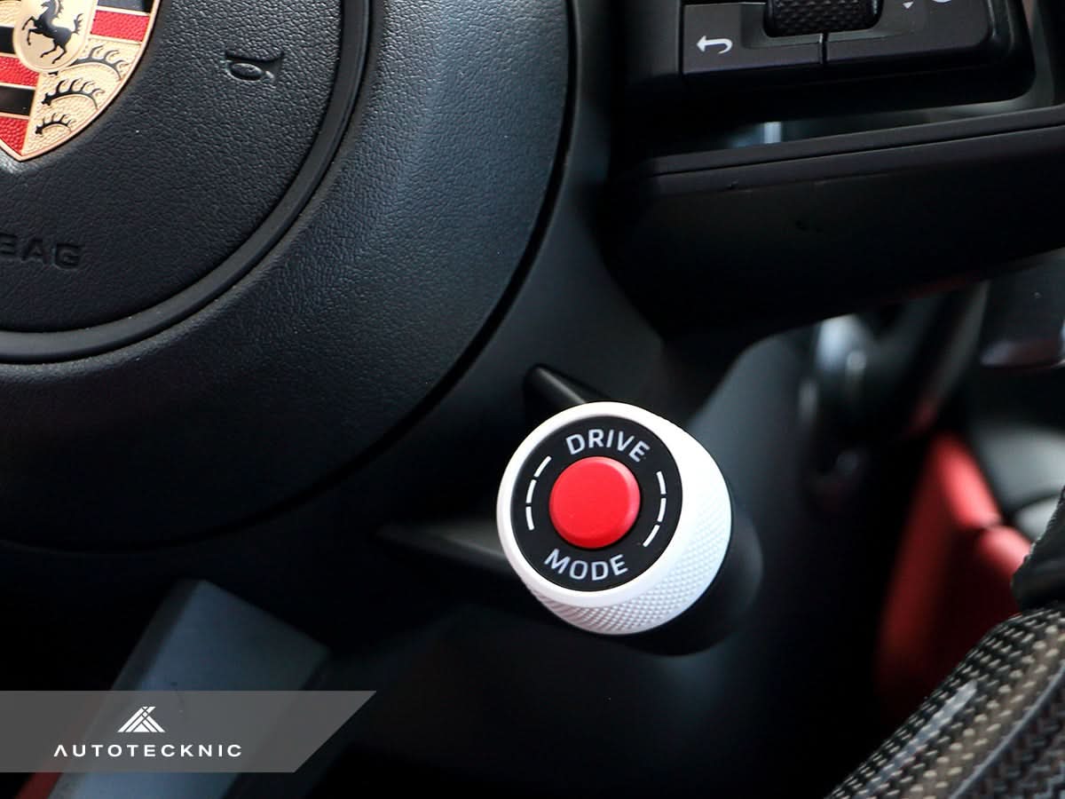 AutoTecknic Painted Drive Mode Selector Switch Dial - Porsche