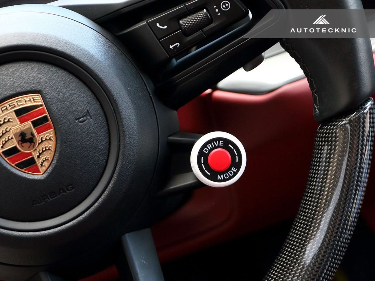 AutoTecknic Painted Drive Mode Selector Switch Dial - Porsche
