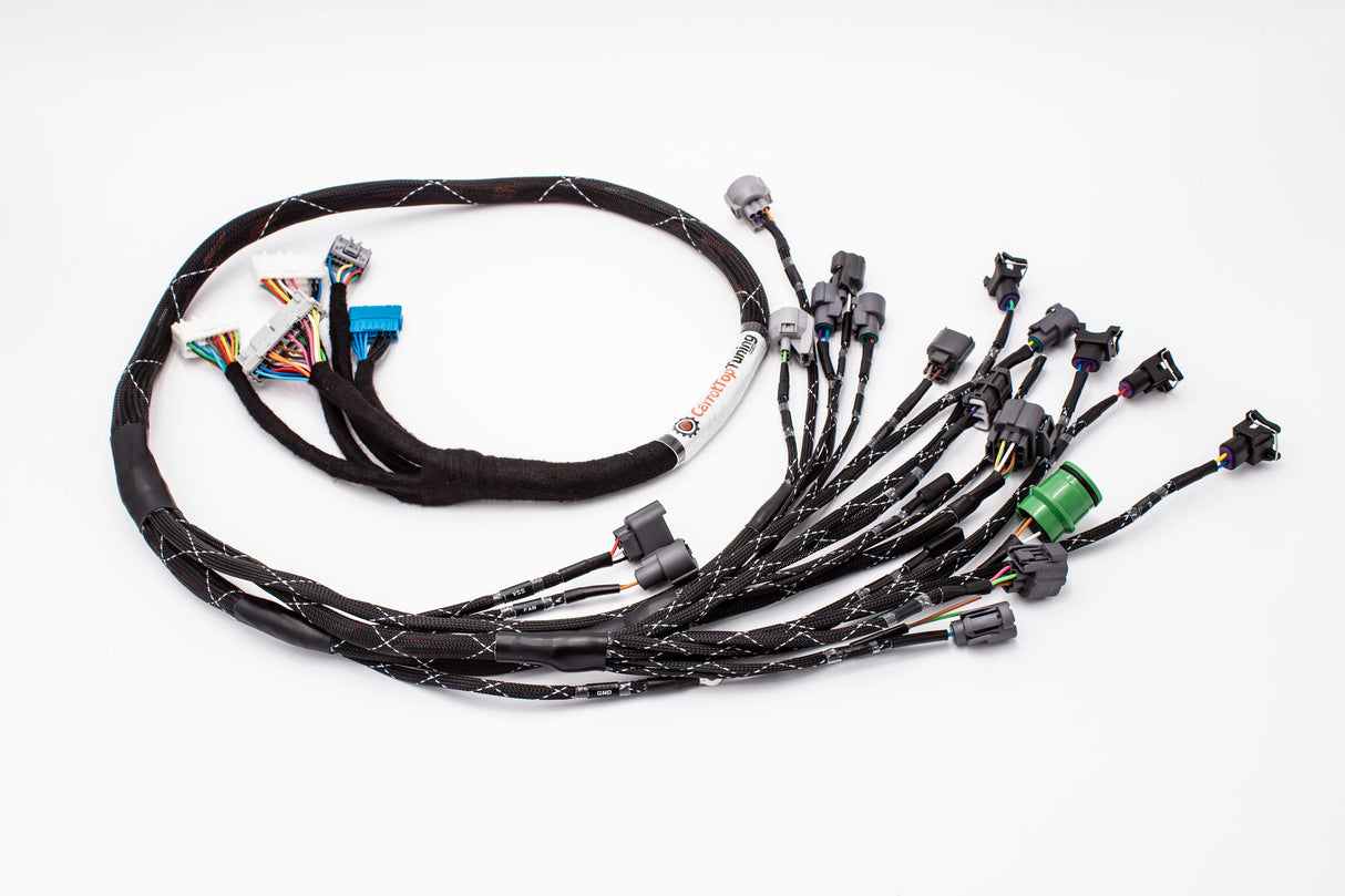 D & B-Series OBD1 Tucked Engine Harness Kit w/ Subharness | 88 - 91 EF CRX