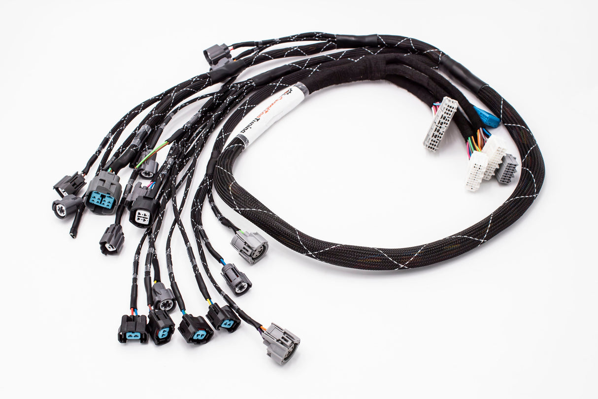 D & B-Series OBD2 Engine Tucked Engine Harness Kit w/ Subharness | 92-95 Civic EG EJ