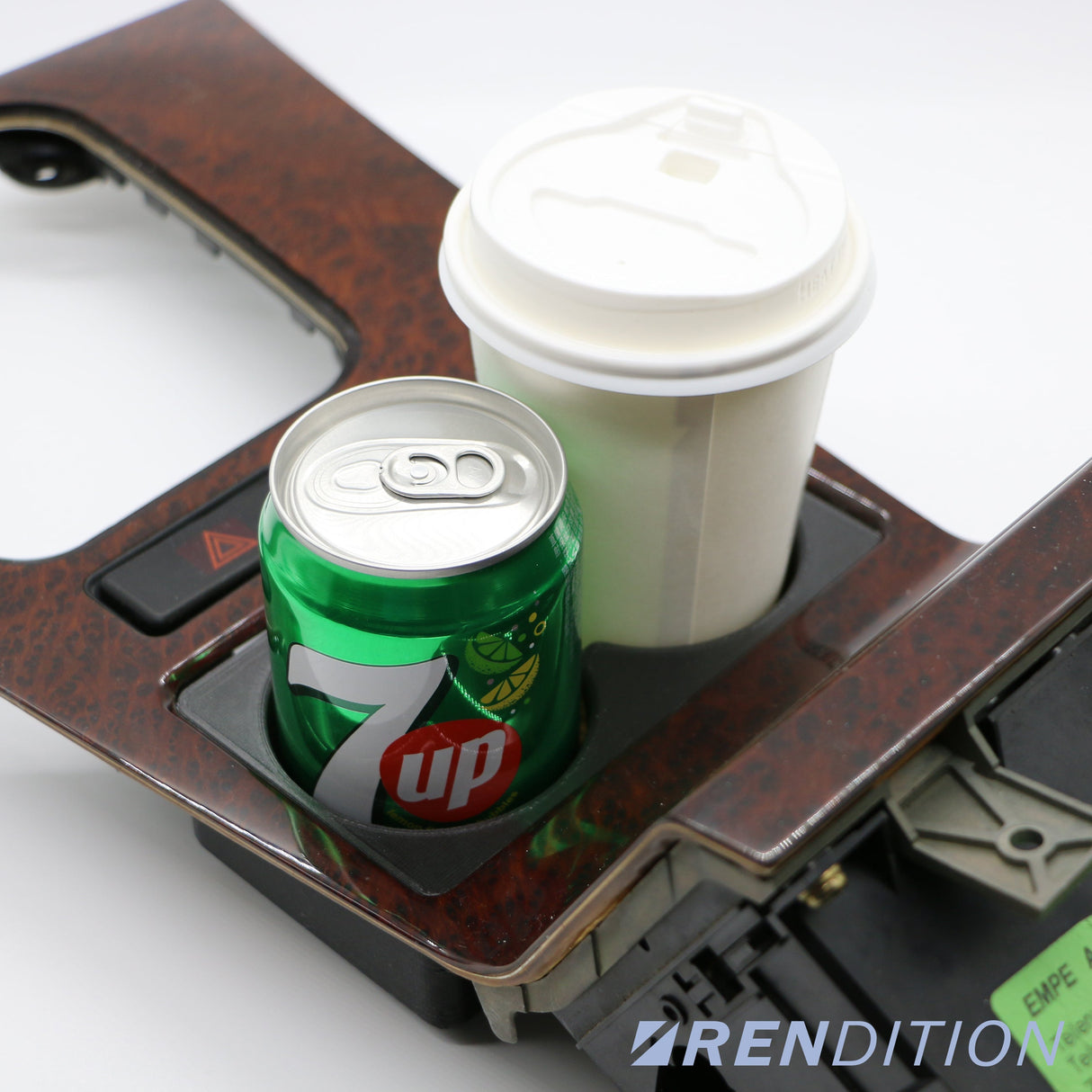 BMW E38 FRONT CUP HOLDER & USB CHARGER - K2 Industries