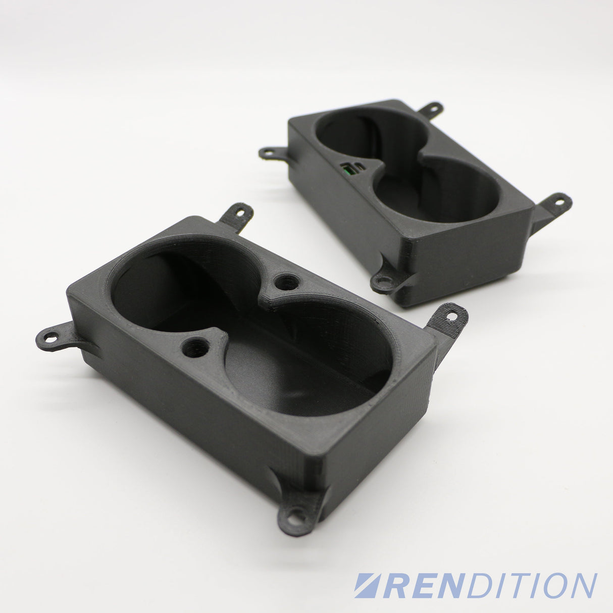 BMW E38 FRONT CUP HOLDER & USB CHARGER - K2 Industries