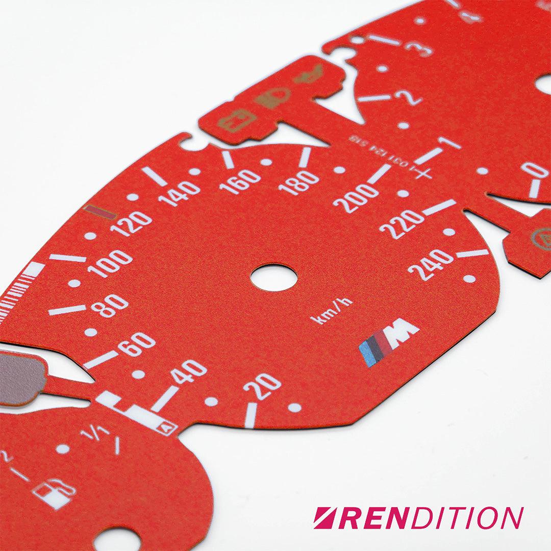 BMW E46 GAUGE FACE FOR M3 330 328 325 318 320 323 316 - K2 Industries