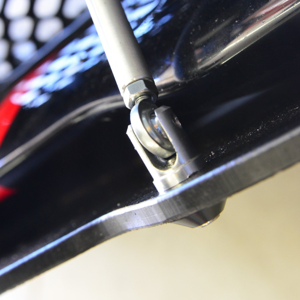 Premium GT4 Splitter Rods (Natural & Anodized)