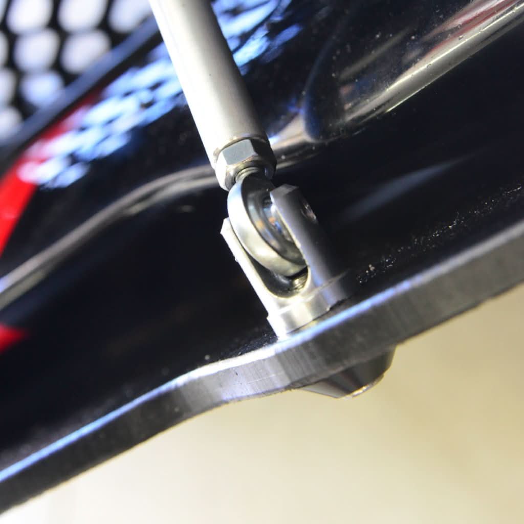 Premium GT4 Splitter Rods (Natural & Anodized)