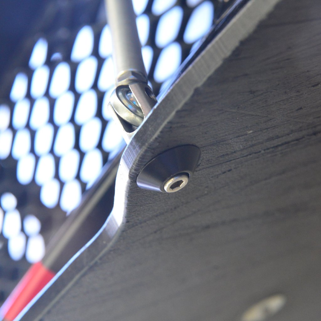 Premium GT4 Splitter Rods (Natural & Anodized)