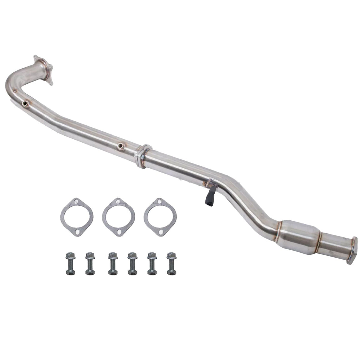 Subaru 6MT High Flow Cat Resonated Pipe Intake Tube Exhaust For 15-21 WRX