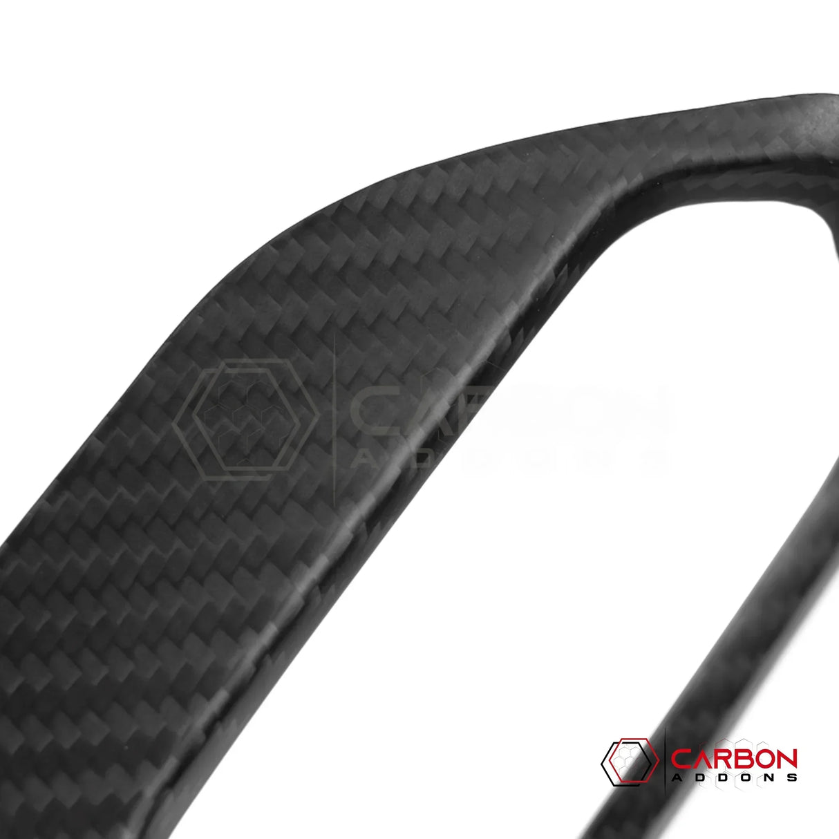 2018+ Jeep Wrangler JL & 2020+ Gladiator JT Real Carbon Fiber 4WD Shifter Base Trim Cover