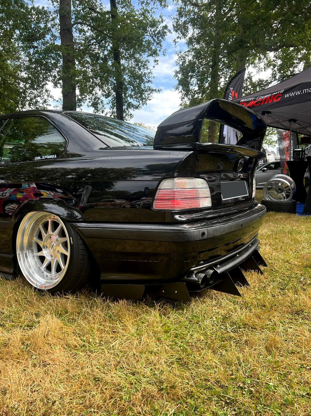 BMW E36 Aggressive (V2) Aluminum Diffuser (1992-1999)