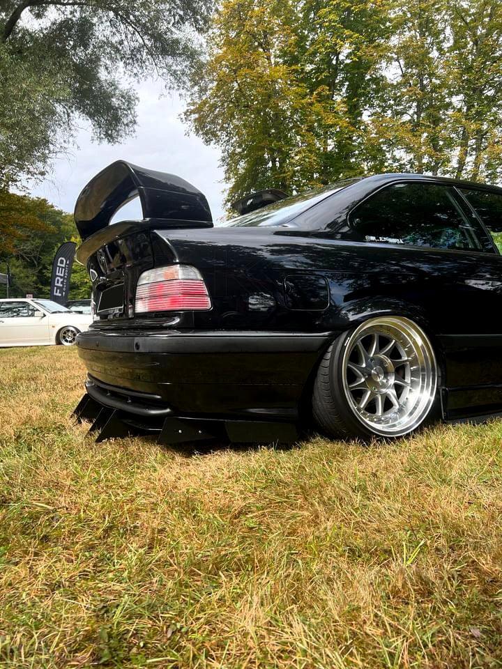 BMW E36 Aggressive (V2) Aluminum Diffuser (1992-1999)