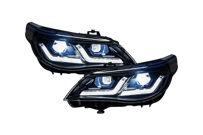 BMW 5-Series E60 E61 525i 530i 535i "Modern Style" LED Headlights (2003-2010)