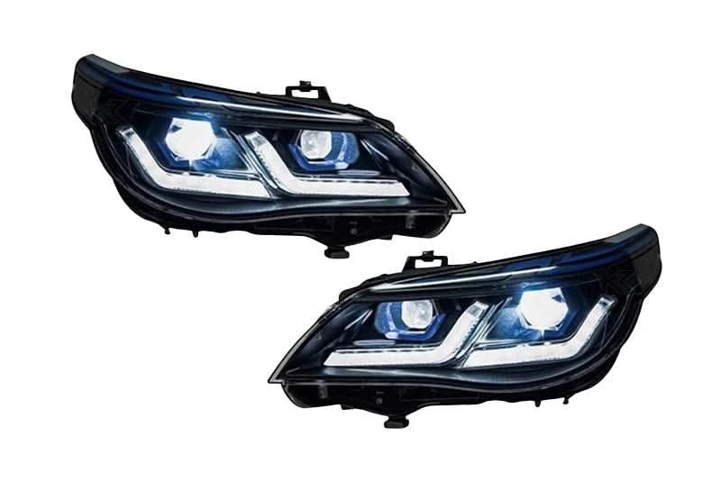 BMW 5-Series E60 E61 525i 530i 535i "Modern Style" LED Headlights (2003-2010)