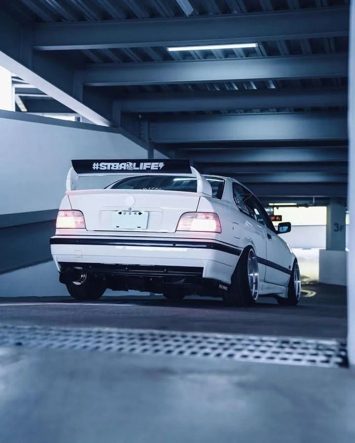 BMW E36 Coupe/Convertible Custom Clear Tail Lights V3 (1992-1999)