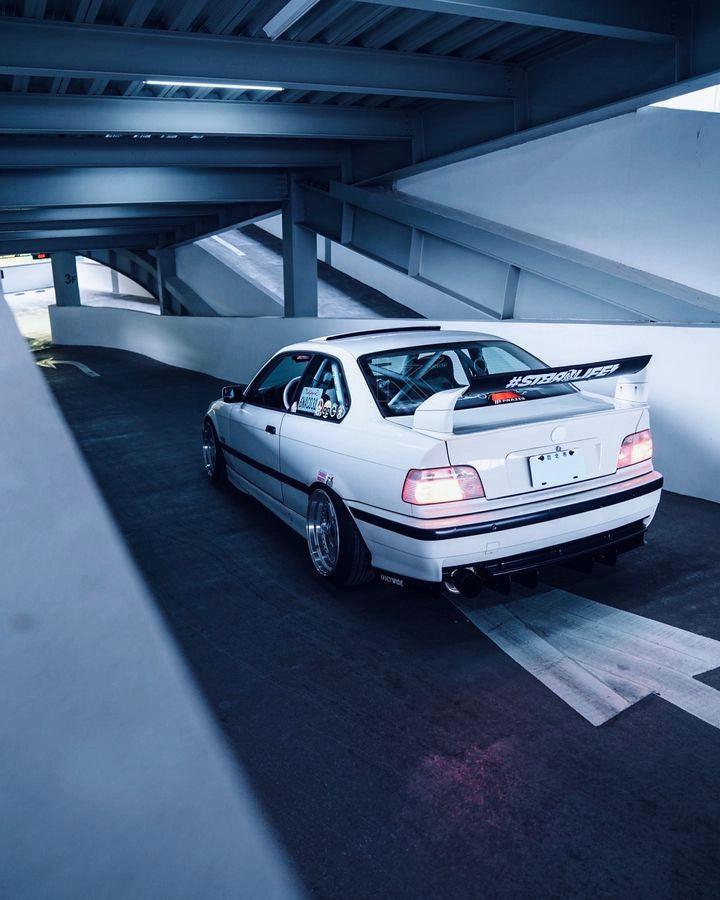 BMW E36 Coupe/Convertible Custom Clear Tail Lights V3 (1992-1999)