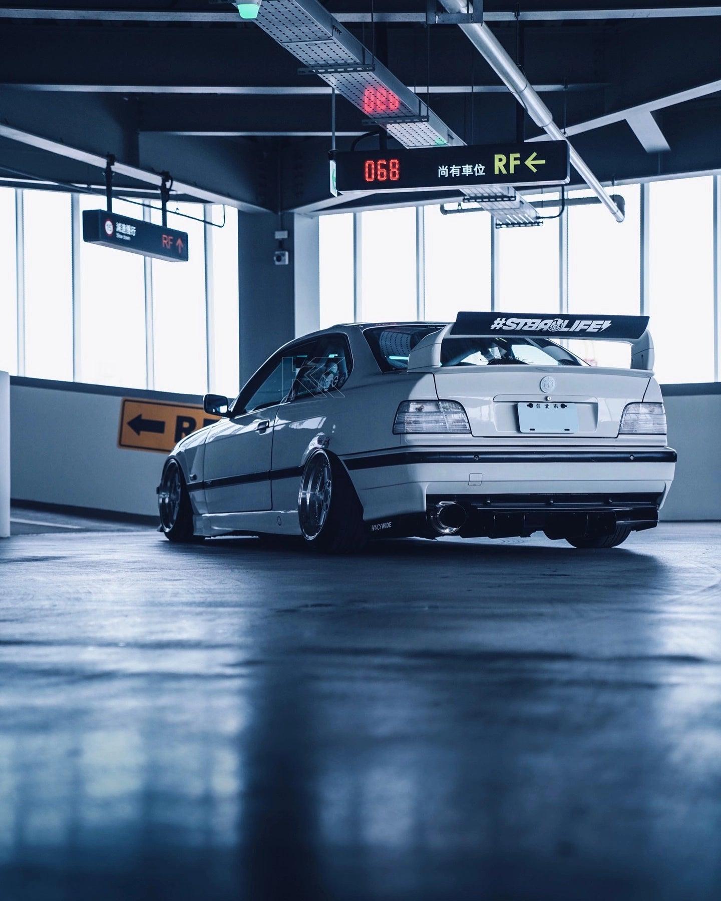 BMW E36 Coupe/Convertible Custom Clear Tail Lights V3 (1992-1999)