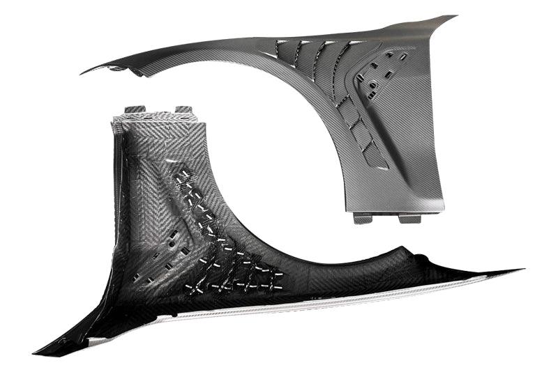 BMW 4 Series G82 M4 Carbon Fiber Matte Fender (2021+) - K2 Industries