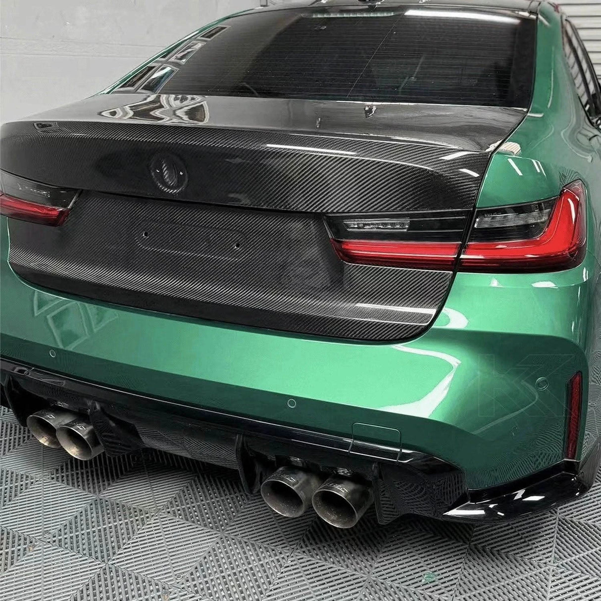 BMW 3 Series G80 M3 OEM Style Carbon Fiber Trunk (2019+) - K2 Industries