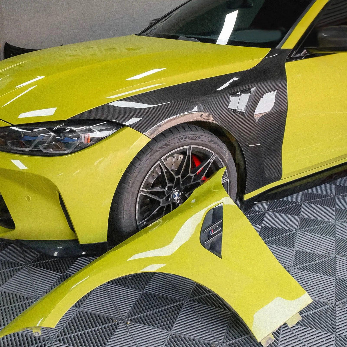 BMW 4 Series G82 M4 Carbon Fiber Fender (2021+) - K2 Industries