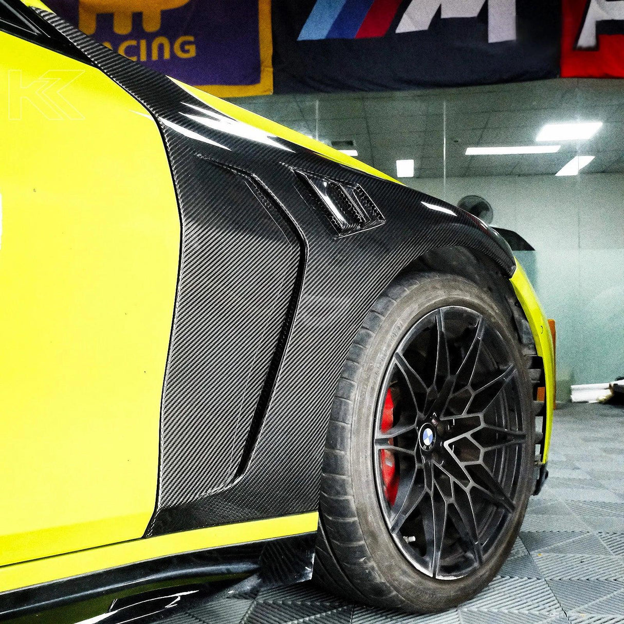 BMW 4 Series G82 M4 Carbon Fiber Fender (2021+) - K2 Industries