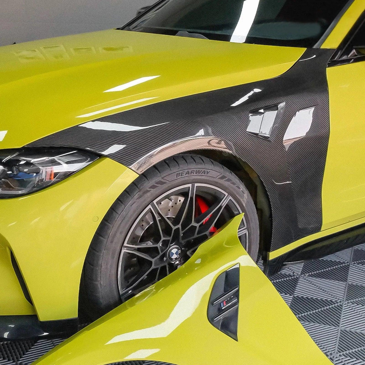 BMW 4 Series G82 M4 Carbon Fiber Fender (2021+) - K2 Industries