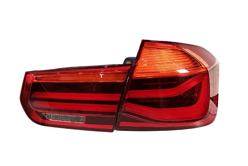 BMW F30 3 Series Sedan LCI Japan Style (Amber) LED Tail Lights - 4 Pieces (2012-2015)