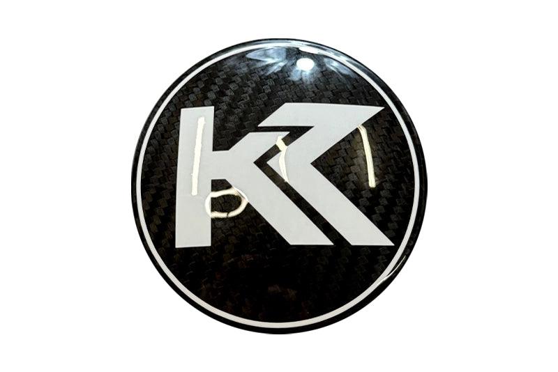 BMW Roundel Emblem Covers - Full Carbon Fiber K2 Style