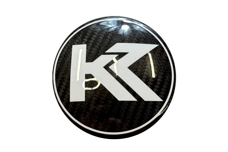 BMW Roundel Emblem Covers - Full Carbon Fiber K2 Style