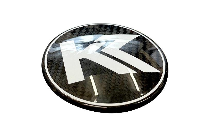 BMW Roundel Emblem Covers - Full Carbon Fiber K2 Style