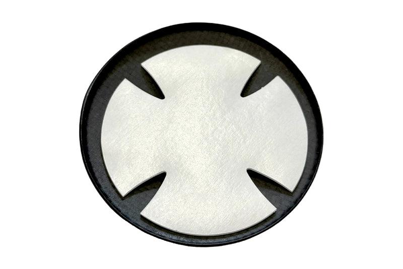 BMW Roundel Emblem Covers - Full Carbon Fiber K2 Style