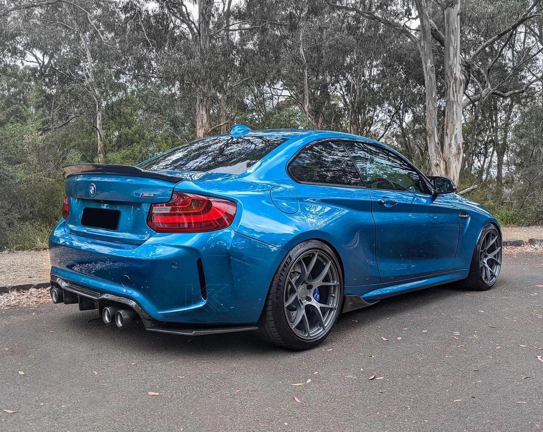 BMW 2 Series M2 F87 MTC Design Carbon Fiber Diffuser (2014 - 2021)