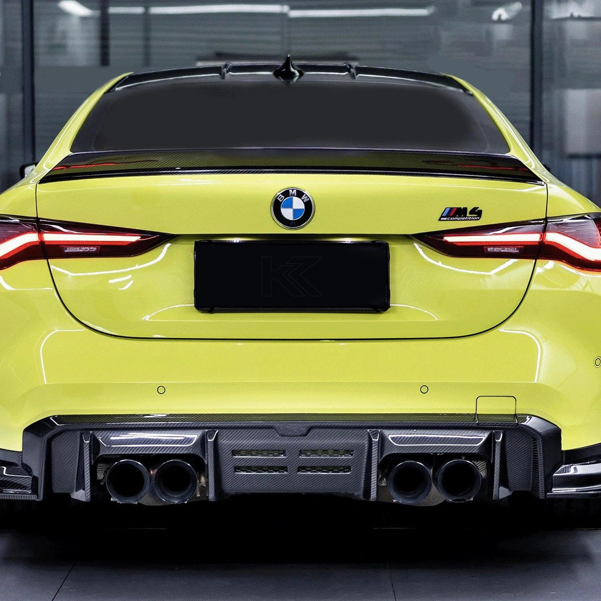 BMW 4 Series M4 G82 KB Style Carbon Fiber Spoiler (2021+)
