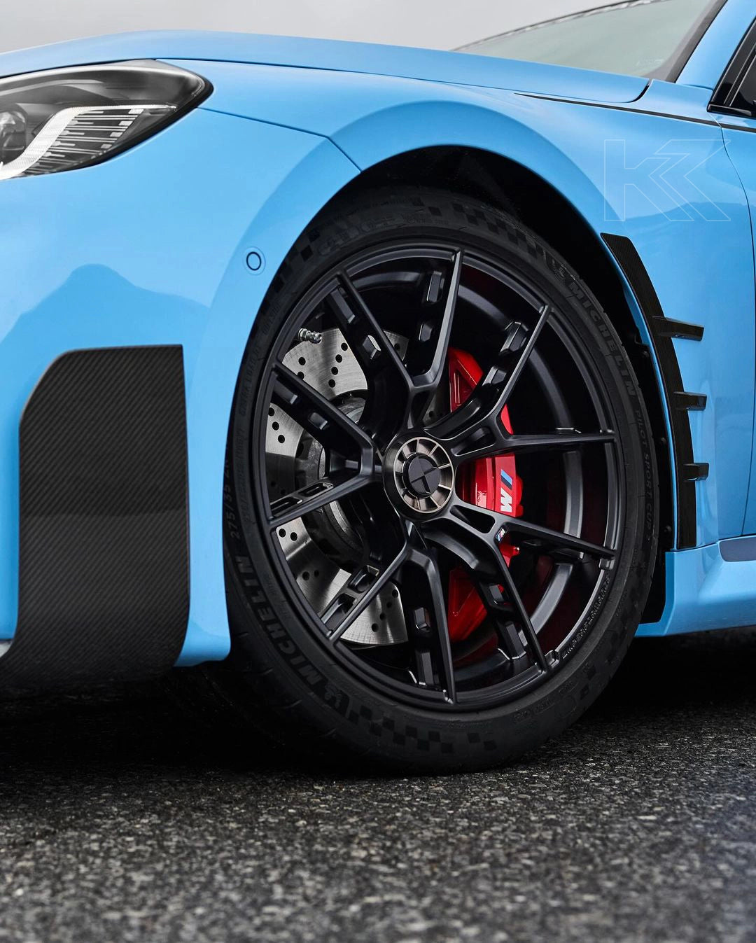 BMW 2 Series G87 M2 Carbon Fiber Front Fender Trims (2023+)