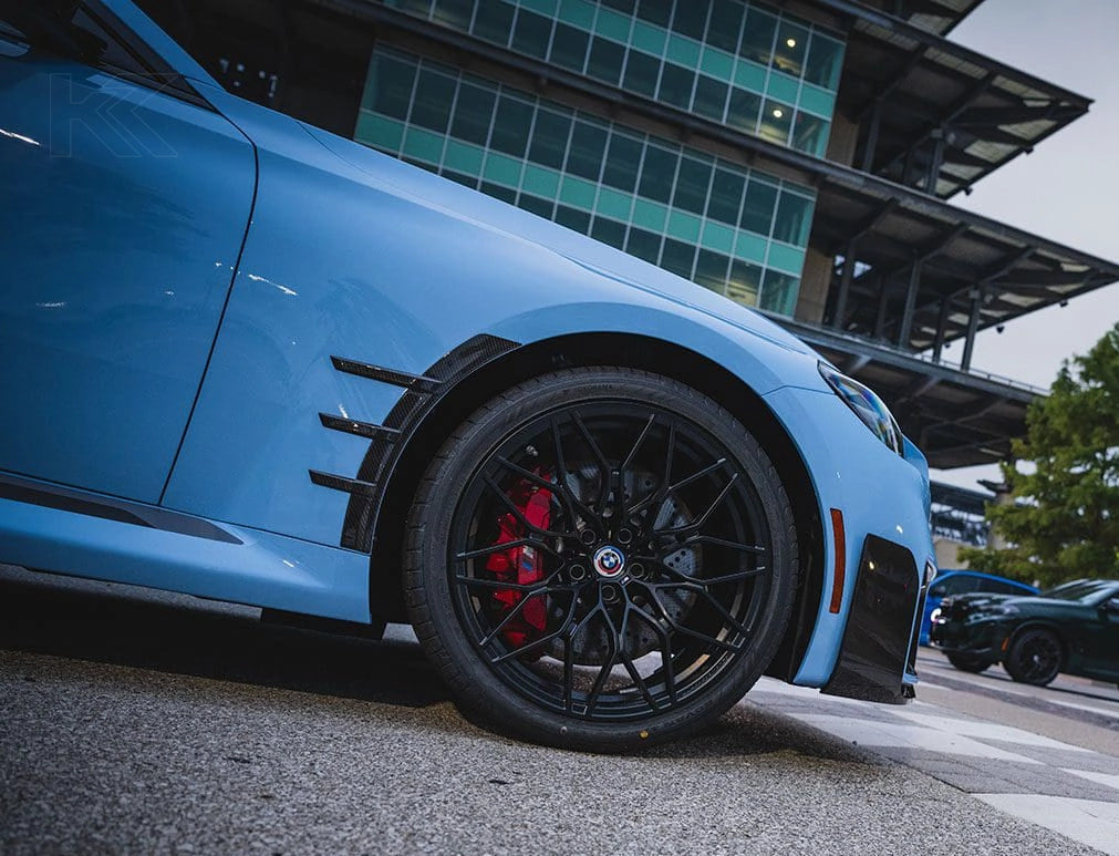 BMW 2 Series G87 M2 Carbon Fiber Front Fender Trims (2023+)