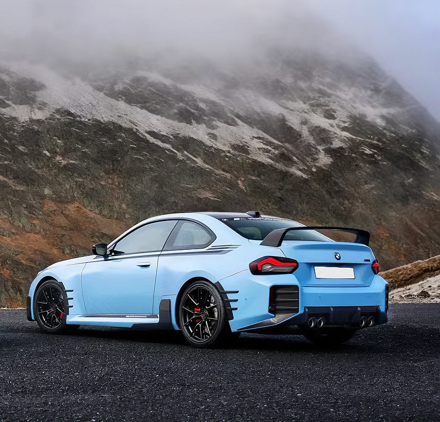 BMW 2 Series G87 M2 Carbon Fiber Front Fender Trims (2023+)