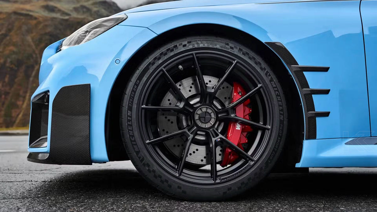 BMW 2 Series G87 M2 Carbon Fiber Front Fender Trims (2023+)